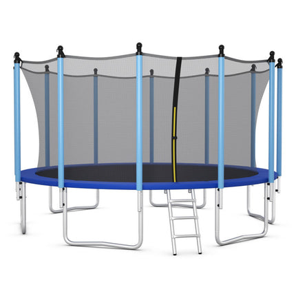 BA48- Outdoor Trampoline with Safety Closure Net - Likeshoppe 