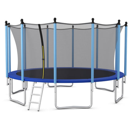 BA48- Outdoor Trampoline with Safety Closure Net - Likeshoppe 