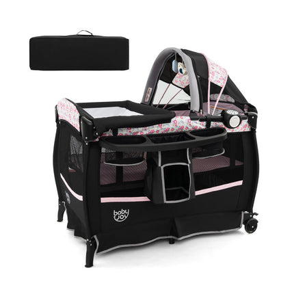 AP2- 4 in 1 Portable Pack and Play Baby Nursery Center with Bassinet - Likeshoppe 