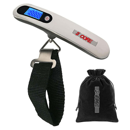 BR3- 5 Core Luggage Scale Handheld Portable weighing Electronic Digital Hanging Bag Weight Scales Travel 110 LBS 50 KG - 5 Core LSS-005 - Likeshoppe 