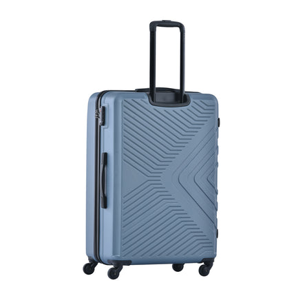 CA1- 3 Piece Luggage Sets ABS Lightweight Suitcase with Two Hooks;  Spinner Wheels;  TSA Lock;  (20/24/28)