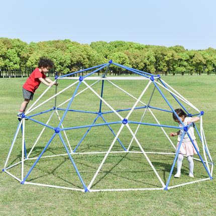 BB10- 11ft Geometric Dome Climber Play Center, Kids Climbing Dome Tower, Rust & UV Resistant Steel Supporting 900 LBS - Likeshoppe 