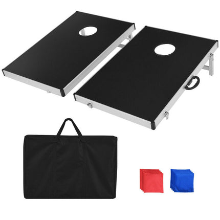 BJ1-Cornhole Set with Foldable Design and Side Handle - Likeshoppe 