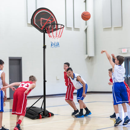 BG10- Portable Basketball Hoop Stand with Wheels and 2 Nets - Likeshoppe 