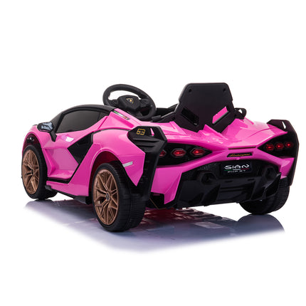 BH3-12V Electric Powered Kids Ride on Car Toy - pink - Likeshoppe 