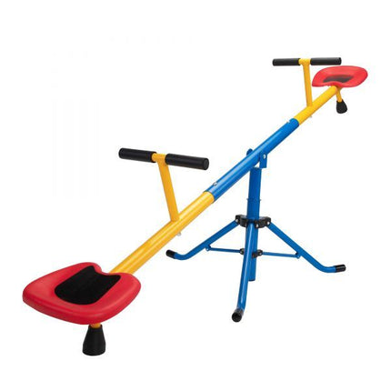 BD6- 360-Degree Rotation Seesaw, Indoor Outdoor Teeter Totter, Kids Playground Equipment for Backyard XH - Likeshoppe 