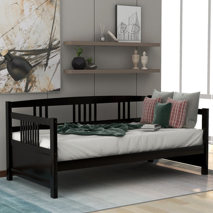 AS3- Modern Solid Wood Daybed;  Multifunctional;  Twin Size - Likeshoppe 