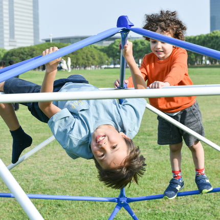 BB10- 11ft Geometric Dome Climber Play Center, Kids Climbing Dome Tower, Rust & UV Resistant Steel Supporting 900 LBS - Likeshoppe 