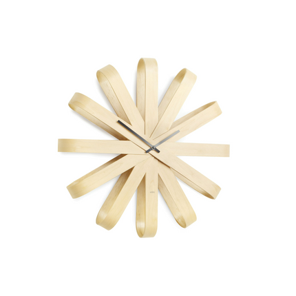 CG11- Umbra Ribbonwood Wall Clock - Likeshoppe 