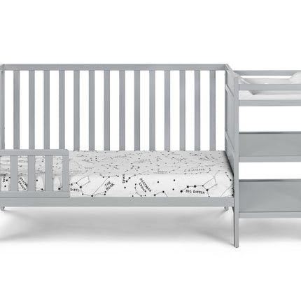 AO21-Palmer 3-in-1 Convertible Crib and Changer Combo Gray - Likeshoppe 