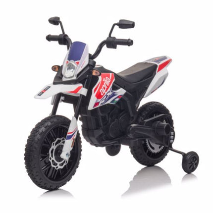 BH1-12V Electric Kid Ride Onmotorcycle, Battery Powered Kids Ride-on motorcycle White, 2 Wheels Motorized Vehicles Children Toys,LED Headlights - Likeshoppe 