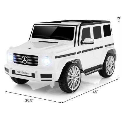 BH21-12V Battery Powered Licensed Mercedes-Benz G500 Kids Ride-on Car - Likeshoppe 