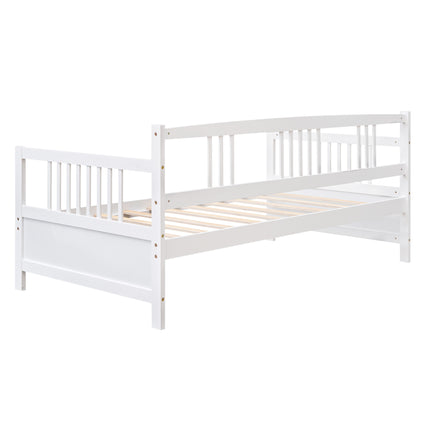 AS3- Modern Solid Wood Daybed;  Multifunctional;  Twin Size - Likeshoppe 