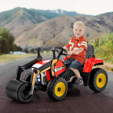 BH23- 12V Kids Ride on Road Roller with 2.4G Remote Control - Likeshoppe 