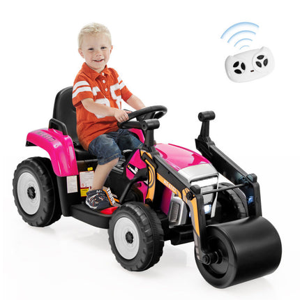 BH23- 12V Kids Ride on Road Roller with 2.4G Remote Control - Likeshoppe 