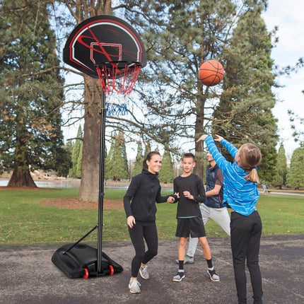 BG10- Portable Basketball Hoop Stand with Wheels and 2 Nets - Likeshoppe 