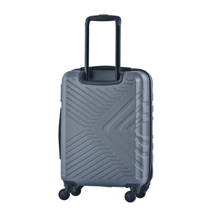 CA1- 3 Piece Luggage Sets ABS Lightweight Suitcase with Two Hooks;  Spinner Wheels;  TSA Lock;  (20/24/28)