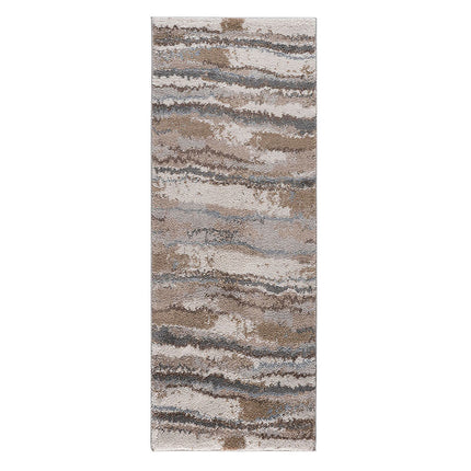 AR2-Watercolor Abstract Stripe Woven Area Rug - Likeshoppe 