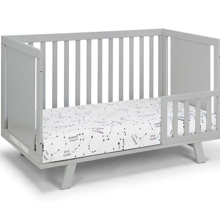 AO18-Livia 3-in-1 Convertible Island Crib Gray/Gray - Likeshoppe 