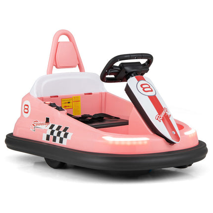 BH22-6V kids Ride-on Bumper Car with 360° Spinning and Dual Motors - Likeshoppe 