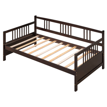 AS3- Modern Solid Wood Daybed;  Multifunctional;  Twin Size - Likeshoppe 