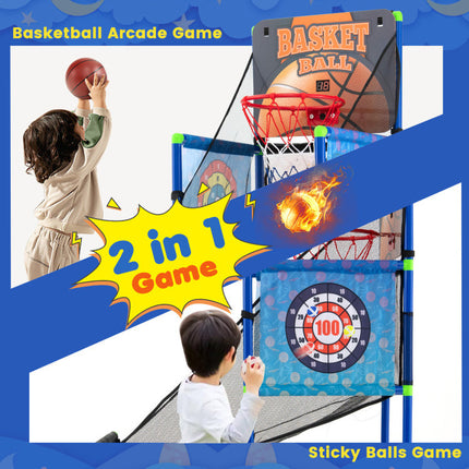 BG13-Kids Basketball Arcade Game with Electronic Scoreboard and Sound Effect - Likeshoppe 