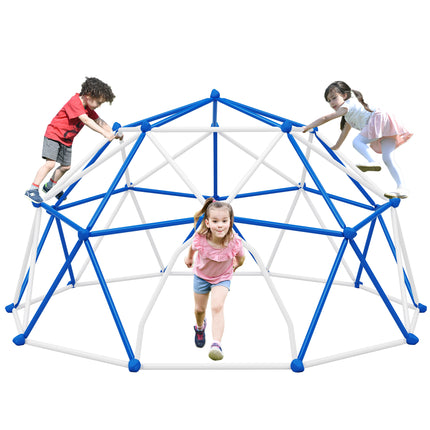 BB10- 11ft Geometric Dome Climber Play Center, Kids Climbing Dome Tower, Rust & UV Resistant Steel Supporting 900 LBS - Likeshoppe 