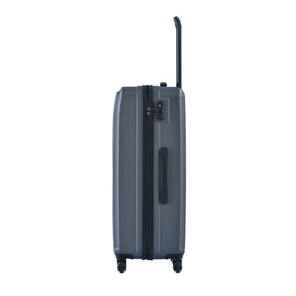 CA1- 3 Piece Luggage Sets ABS Lightweight Suitcase with Two Hooks;  Spinner Wheels;  TSA Lock;  (20/24/28)