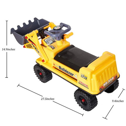 BH25- Ride-On Bulldozer Truck Toy Tractor Construction Vehicle for Kids Boys - Likeshoppe 