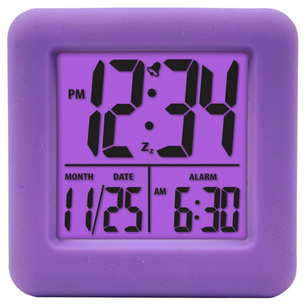 CH4- Equity by La Crosse Digital Cube Alarm Clock with On-Demand Backlight, 70912 - Likeshoppe 