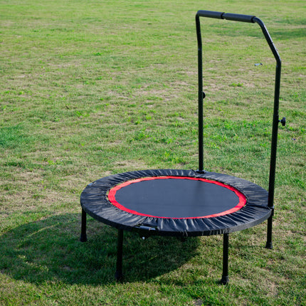 BA31- 40 Inch Mini Exercise Trampoline for Adults or Kids Indoor Fitness Rebounder Trampoline with Safety Pad Max. Load 300LBS - Likeshoppe 